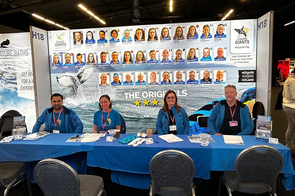 Gentle Giants Husavik Whale Watching attends Icelandair Mid-Atlantic Tradeshow 2025
