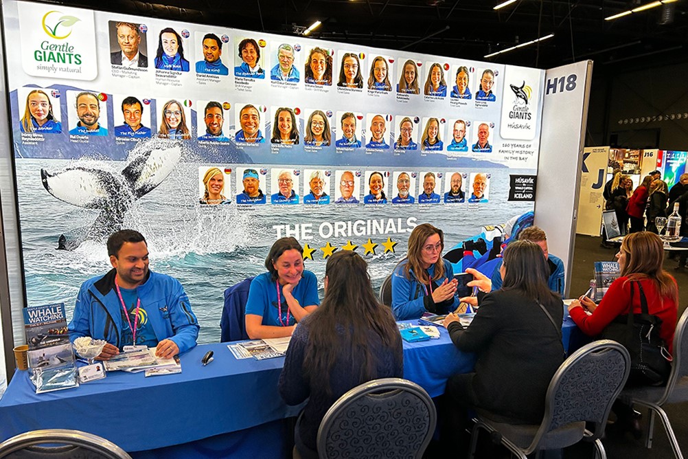 Gentle Giants Husavik Whale Watching attends Icelandair Mid-Atlantic Tradeshow 2025