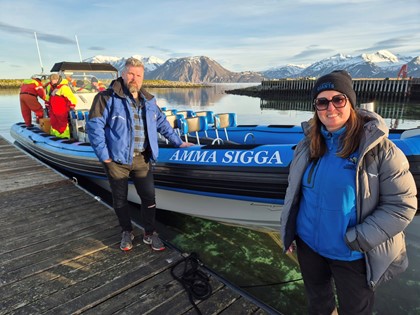 Flatey Island, Skjálfandi Bay, fun at work