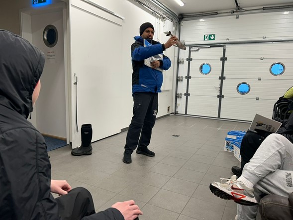 whale talks and hot chocolate