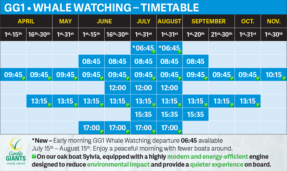 Timetable
