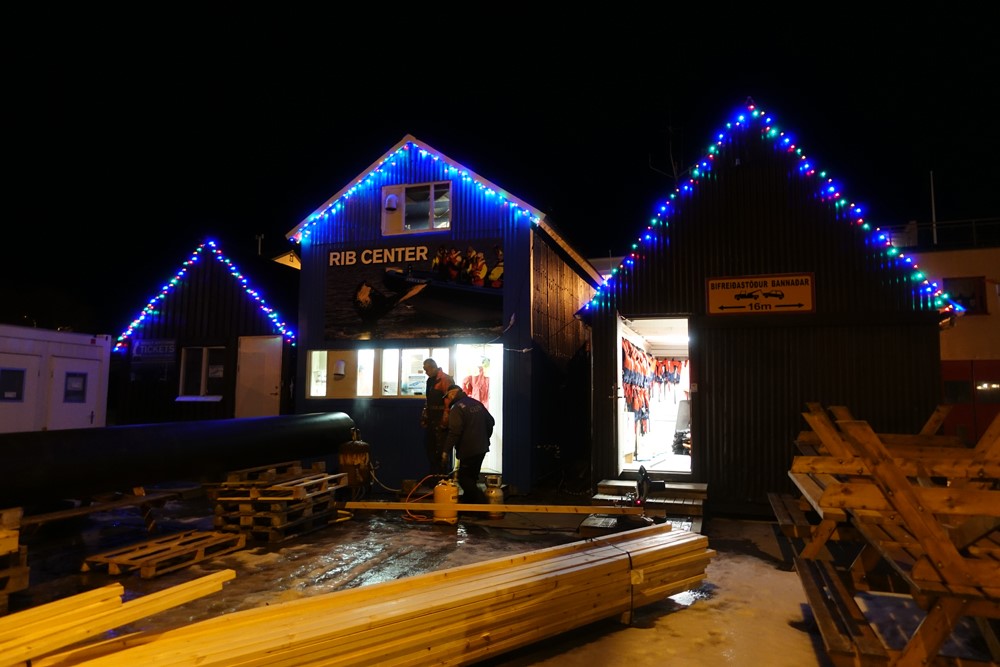 Gentle Giants Whale Watching Christmas Decorations 2017 Husavik Húsavík Iceland