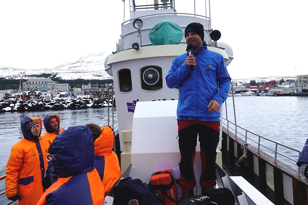 First tour of the year, Gentle Giants Whale Watching, Whale Watching, Húsavík, Iceland