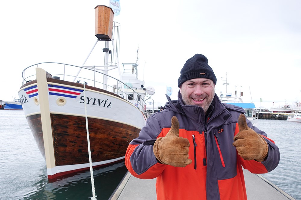 First tour of the year, Gentle Giants Whale Watching, Whale Watching, Húsavík, Iceland