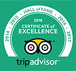 TripAdvisor Certificate of Excellence 2018 Gentle Giants