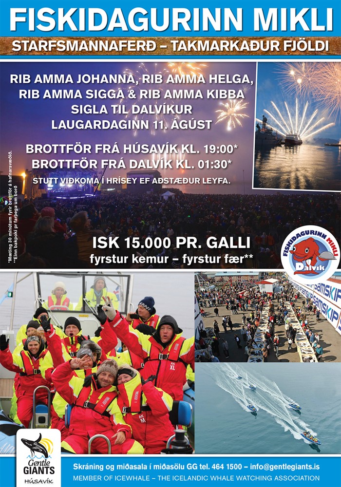 Fiskidagurinn Mikli á Dalvík 2018