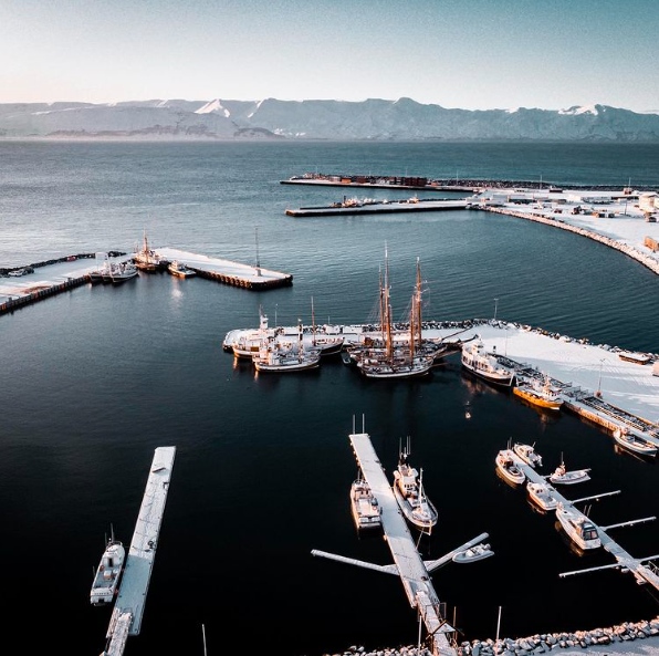 Winter in Húsavík, whale watching capital of Iceland