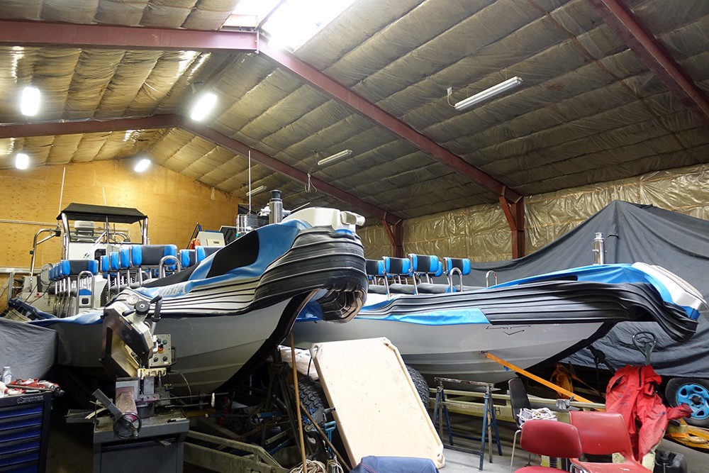 Gentle Giants maintenance facilities Húsavík Iceland