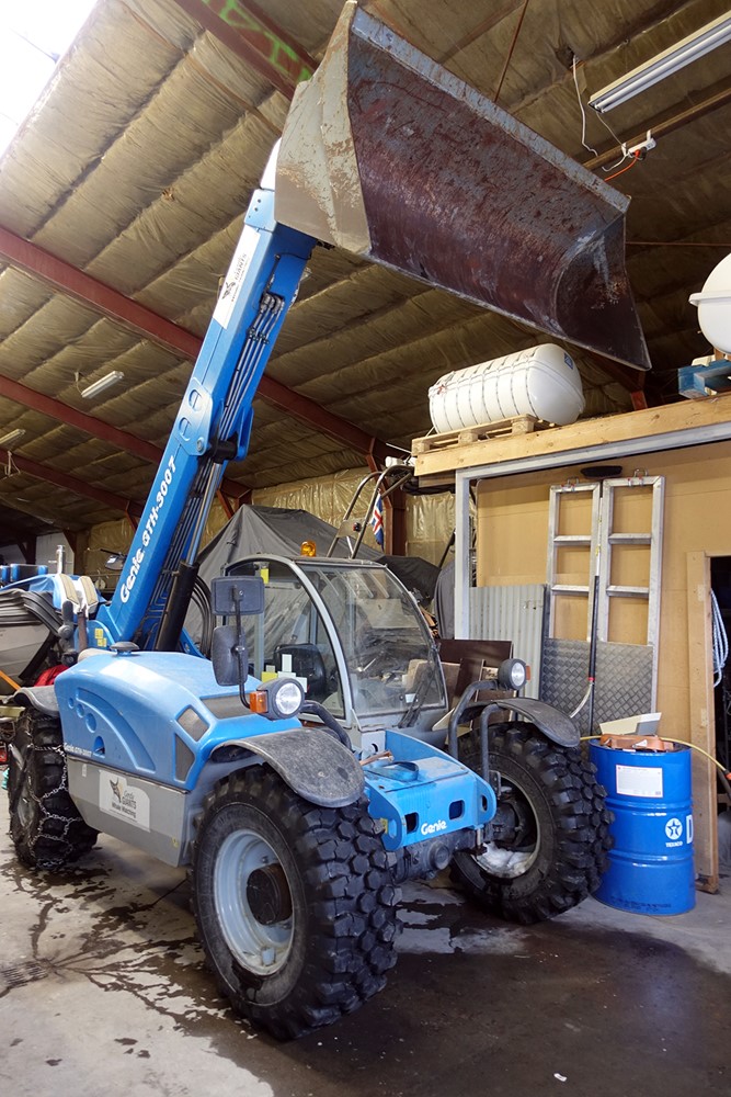 Gentle Giants maintenance facilities Húsavík Iceland