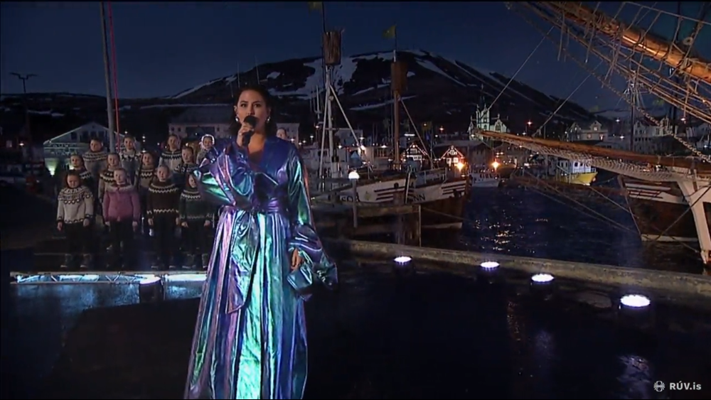 Husavik performance at the Oscars ceremony