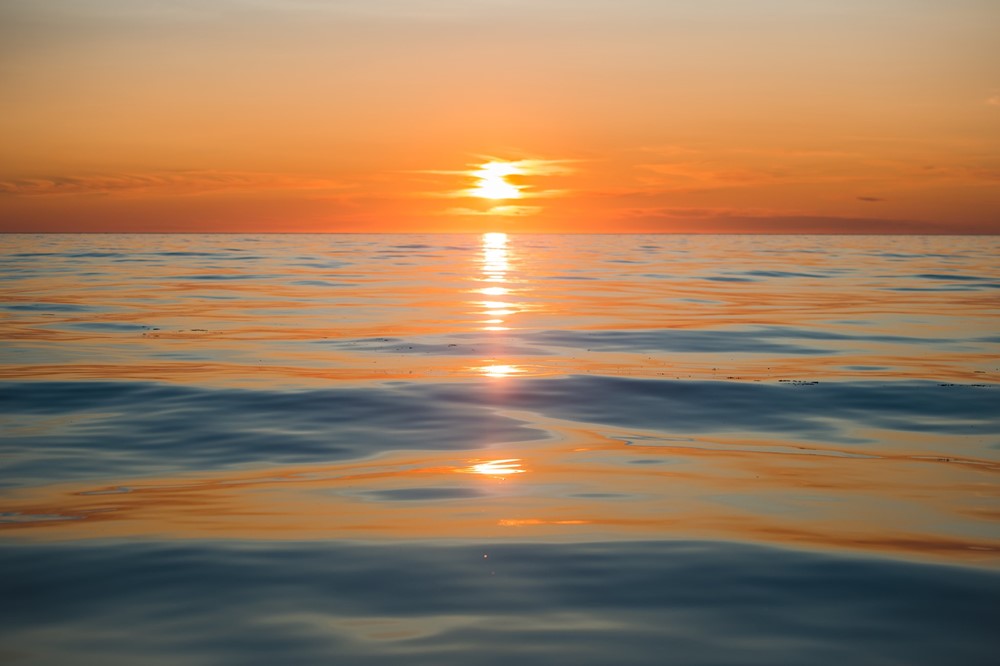Sunset in Skjálfandi Bay Húsavík Iceland Gentle Giants Whale Watching