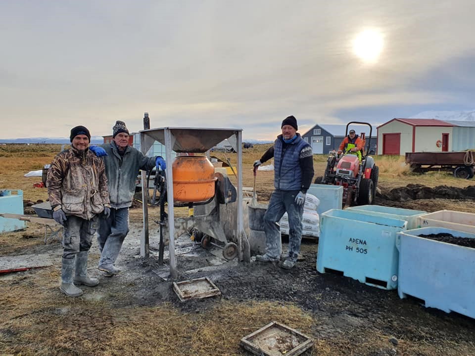 Annual report 2021 - Gentle Giants Whale Watching - Húsavík, Iceland - Constructions on Flatey Island