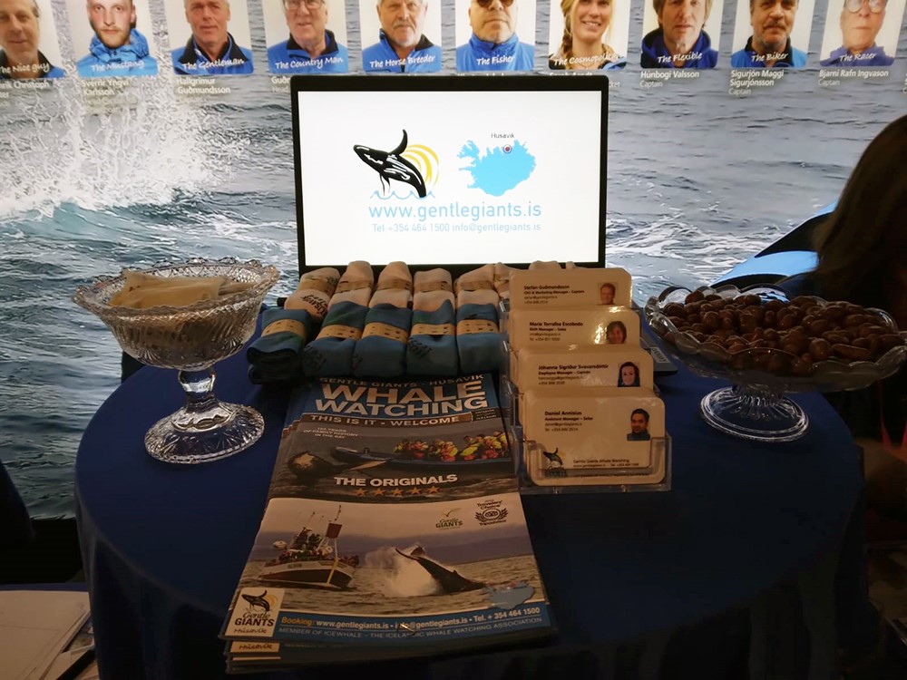 Gentle Giants Whale Watching at Icelandair Mid-Atlantic Tradeshow in Reykjavík 2023