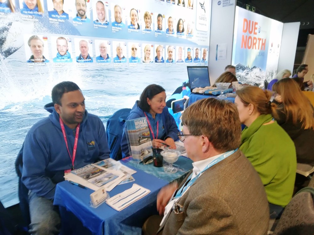 Gentle Giants Whale Watching at Icelandair Mid-Atlantic Tradeshow in Reykjavík 2023
